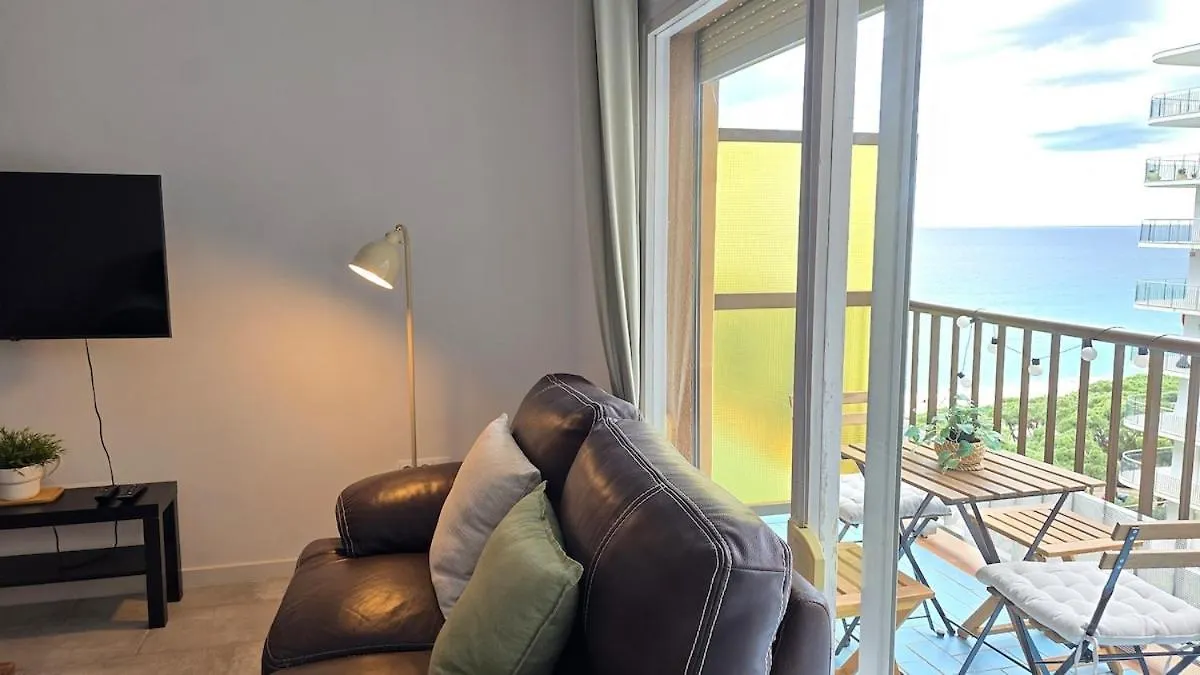 Bright Apartment With Two Balconies And A Seaside Pool Blanes