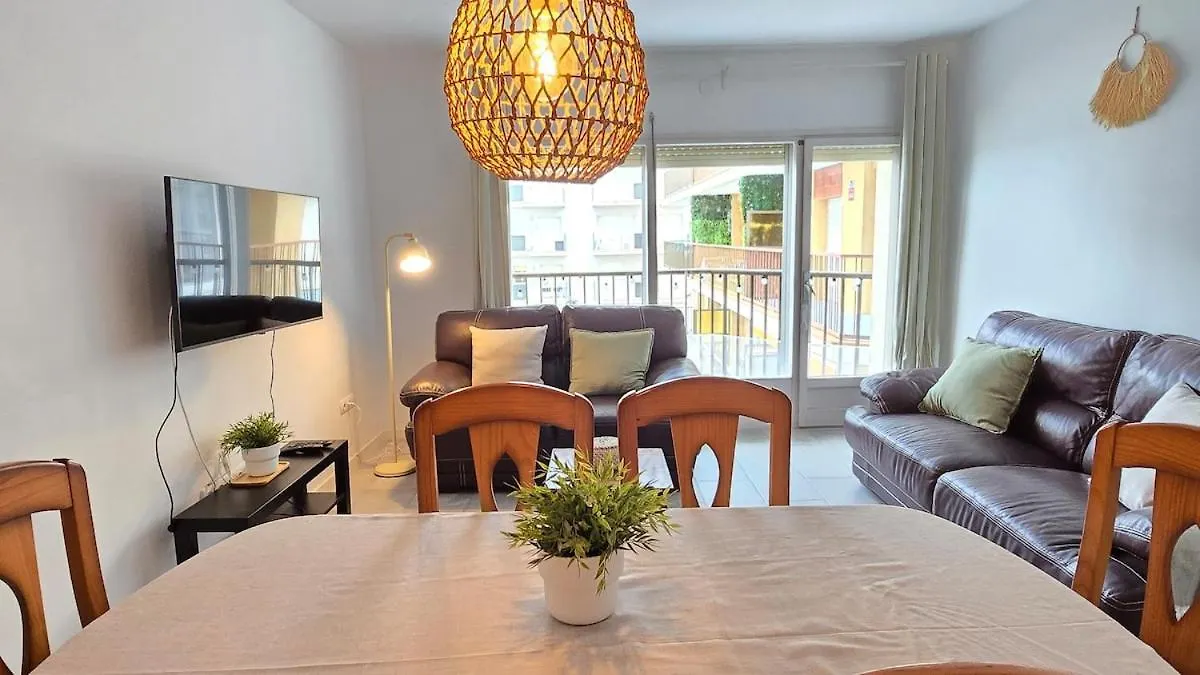 Bright Apartment With Two Balconies And A Seaside Pool Blanes 0*,  Spain